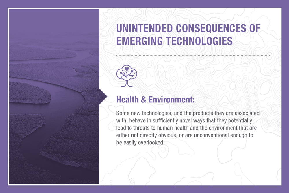 Unintended Consequences of Emerging Technology: Health & Environment