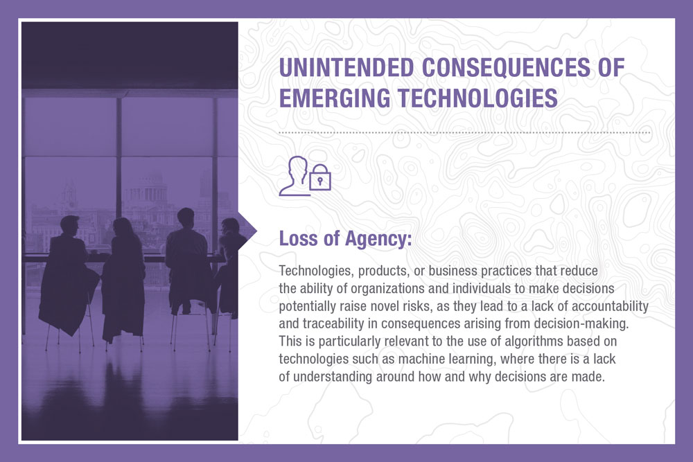 Unintended Consequences of Emerging Technology: Loss of Agency