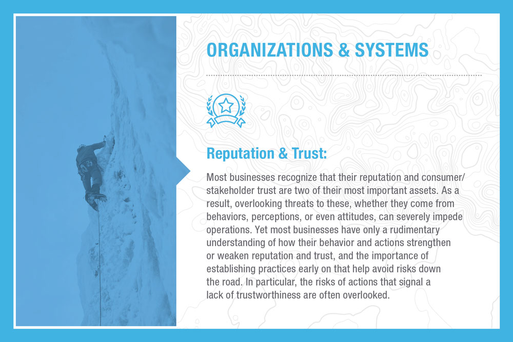 Organizations & Systems: Reputation & Trust