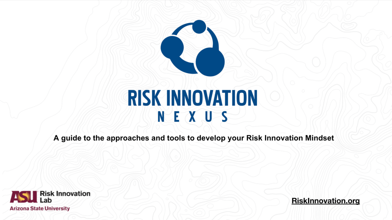 Activity Guides Risk Innovation Activity Guides Risk Innovation